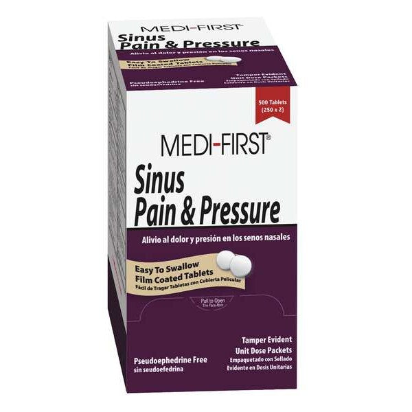 Sinus Pain and Pressure, Tablet, PK100
