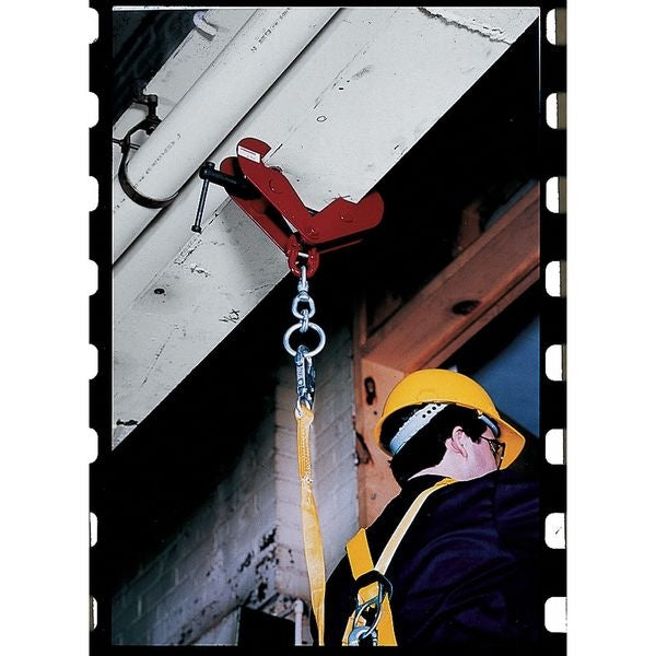 Beam Clamp, Up to 9 In L, Steel