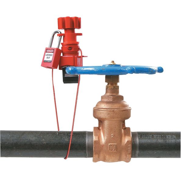 Lockout Valve Base, Fits Handle Size 1