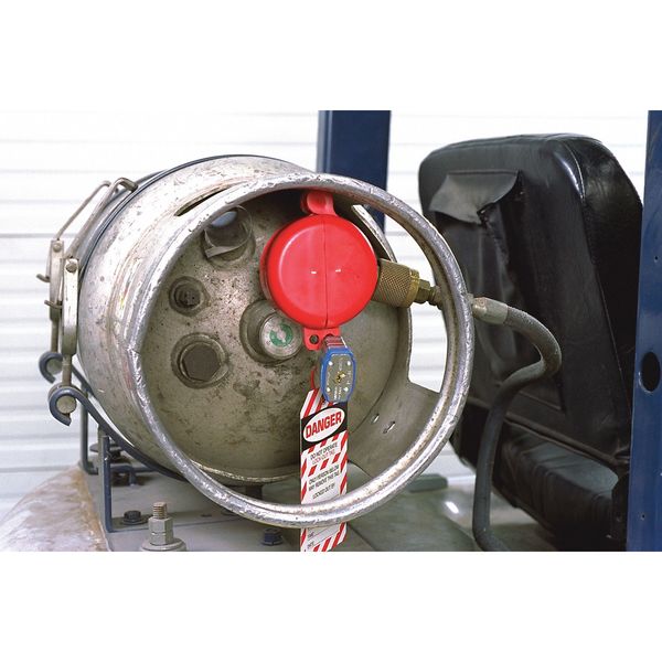 Cylinder Tank Lockout, Fits Sz 1-1/4 Dia.