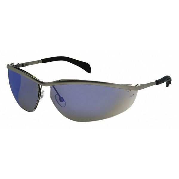 Safety Glasses, Wraparound Clear Polycarbonate Lens, Anti-Fog, Scratch-Resistant