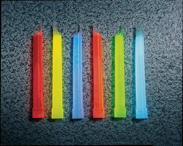 Lightstick, Blue, 6 In. L, 8 hr., PK10