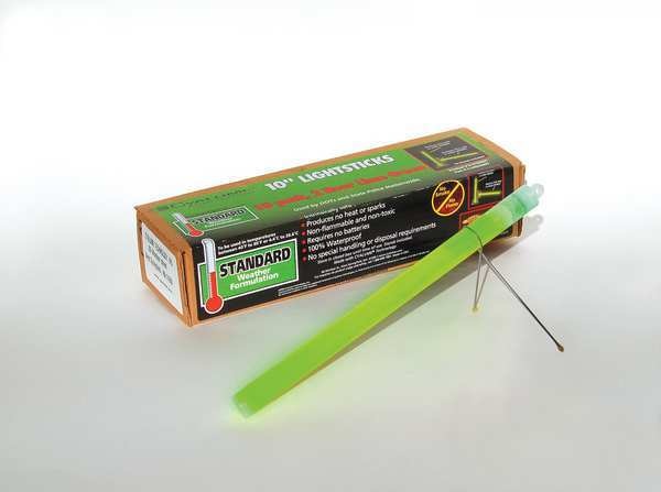 Lightstick, Orange, 6 In. L, 12 hr., PK10