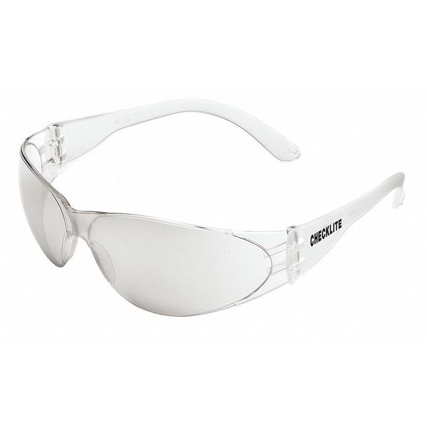 Safety Glasses, Wraparound I/O Polycarbonate Lens, Scratch-Resistant