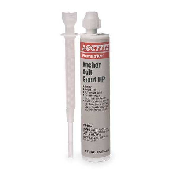 8.6 oz. Gray Anchor Bolt Grout HP Kit