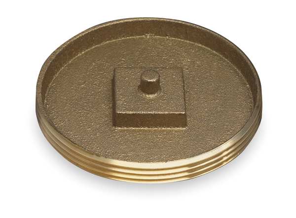 Cleanout Plug, Recessed Head, 2.5 In