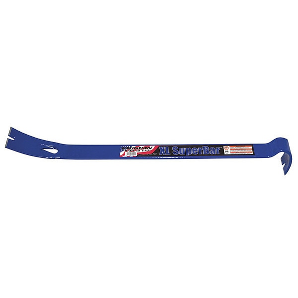 Flat Pry Bar, Rocker-Head, 21 In