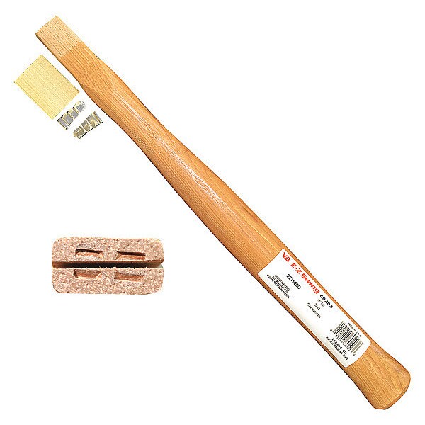Nail Hammer Handle, 16 In Hickory