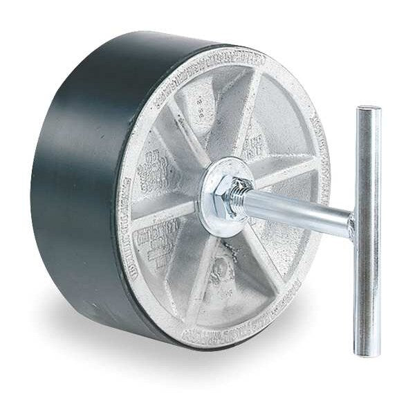 Pipe Plug, Mehcanical, 8 In, Aluminum