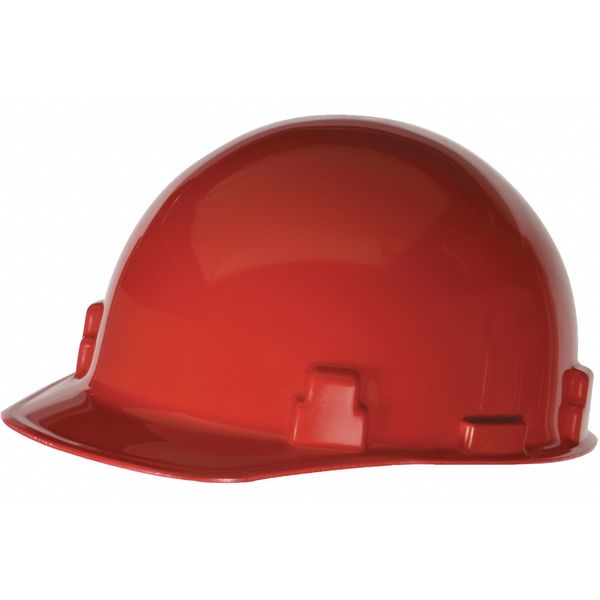 Front Brim Hard Hat, Type 1, Class E, Ratchet (4-Point), Blue