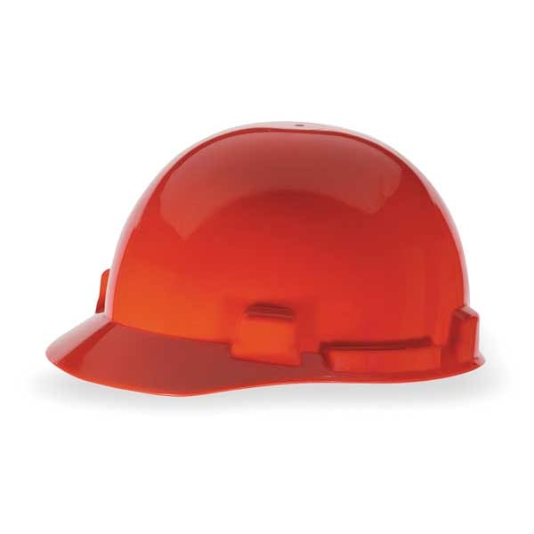 Front Brim Hard Hat, Type 1, Class E, Ratchet (4-Point), Red