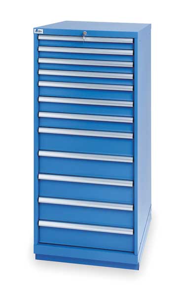 Modular Drawer Cabinet, 59-1/2 In. H