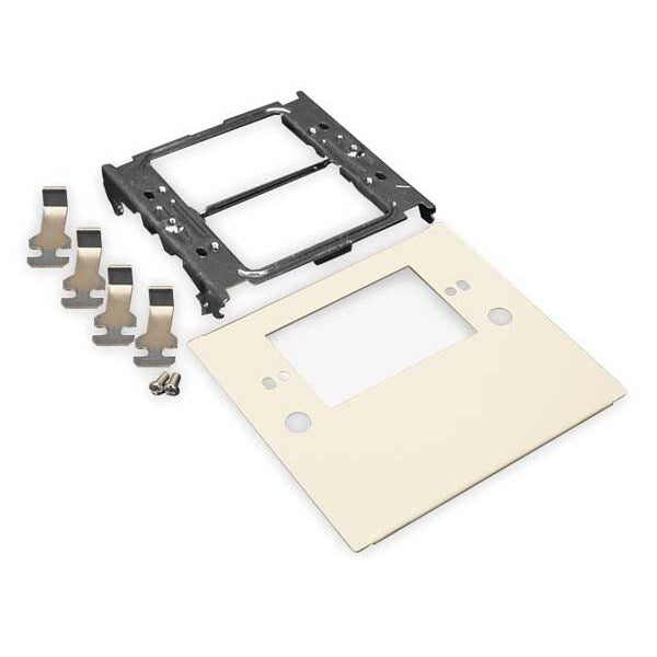 Device Plate, Ivory, Steel, Plates
