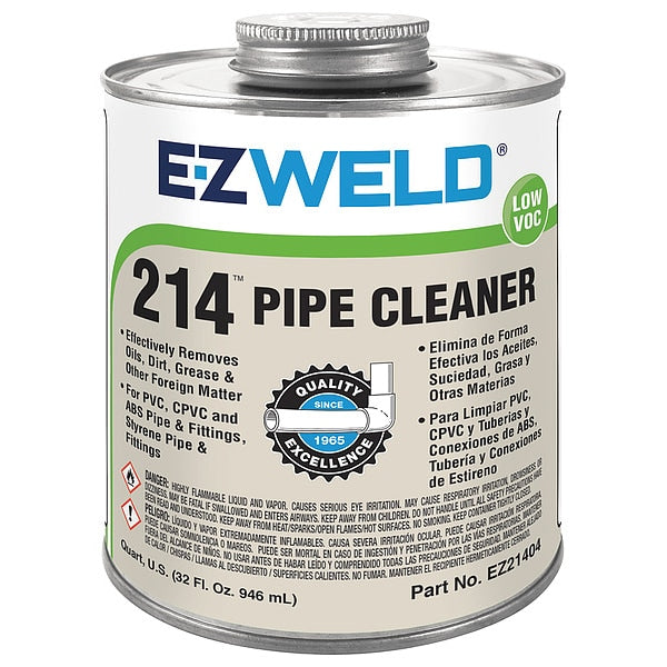 Pipe Cleaner, 32 Oz, Clear