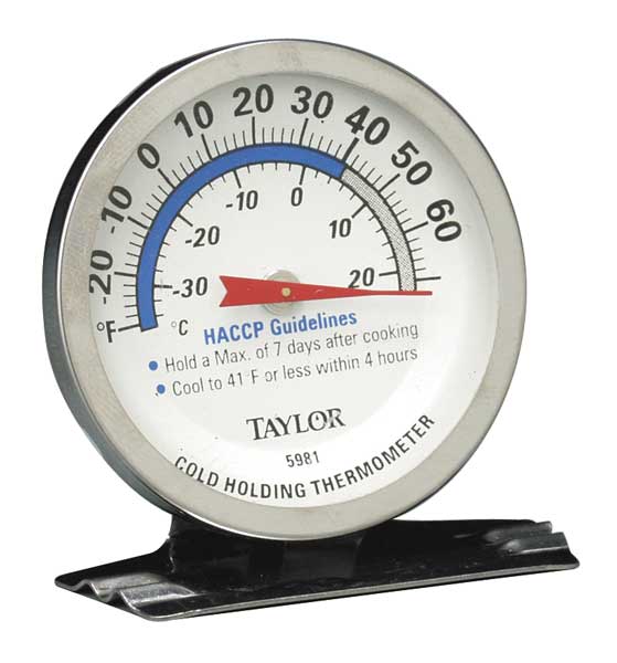 Analog Mechanical Food Service Thermometer with -30 to 70 (F)