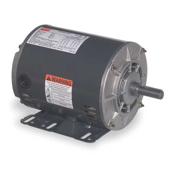 3-Phase General Purpose Motor, 1 1/2 HP, 56H Frame, 230/460V AC Voltage, 1,725 Nameplate RPM