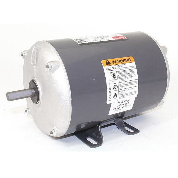 3-Phase General Purpose Motor, 1/3 HP, 48 Frame, 208-230/460V AC Voltage, 1,725 Nameplate RPM