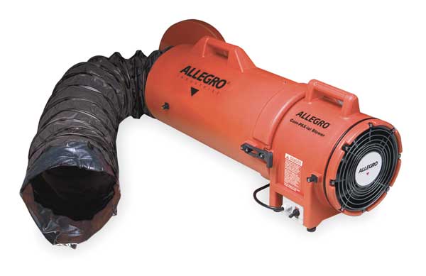 Conf. Sp Fan, Axial Expl Proof, 25 ft.Duct