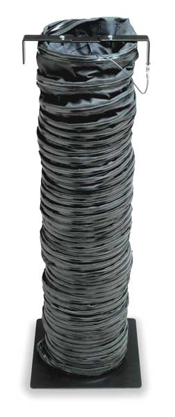 Statically Conductive Duct, 25 ft., Black