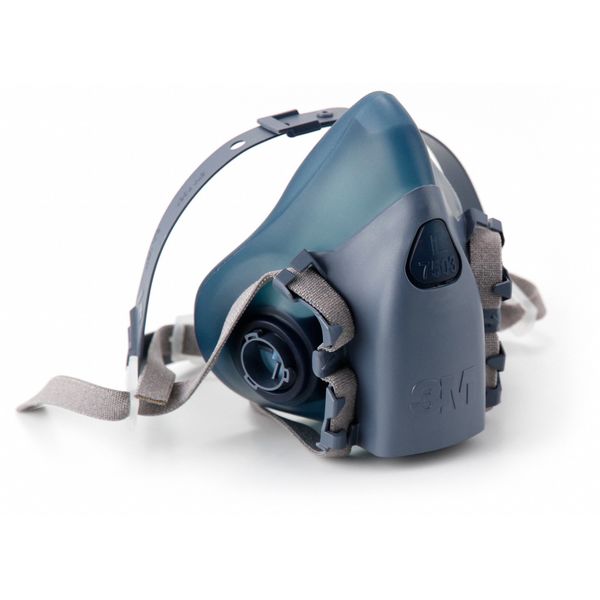 Half Facepiece Reusable Respirator, 7500 Series, Silicone, Size Large