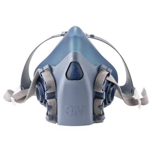 Half Facepiece Reusable Respirator, 7500 Series, Silicone, Size Large