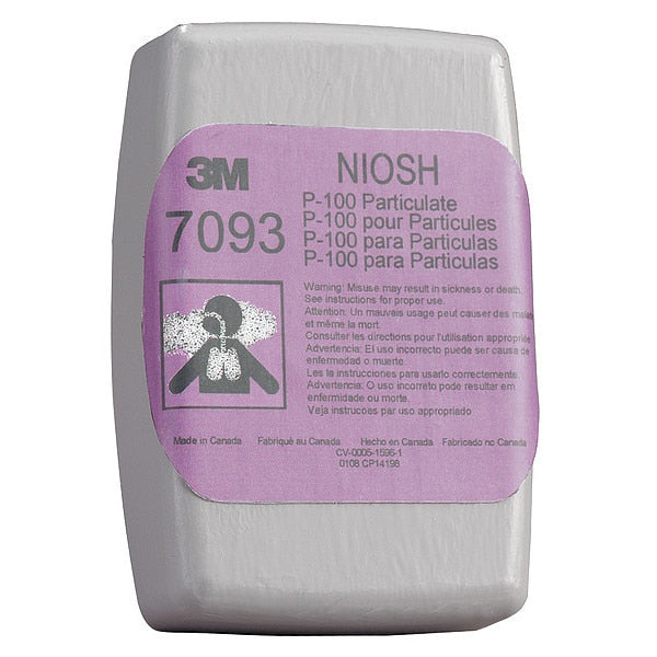 Filter, Nuisance Acid Gas/Nuisance Organic Vapor/P100, Bayonet, Magenta/Olive, 12 Pack