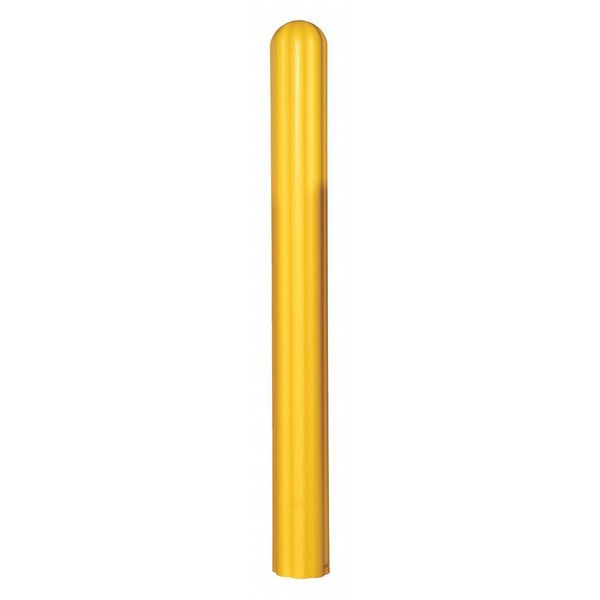 Post Sleeve, 8 In Dia., 57 In H, Yellow