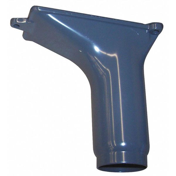 Noise-Reducing Nozzle, Gray, Plastic