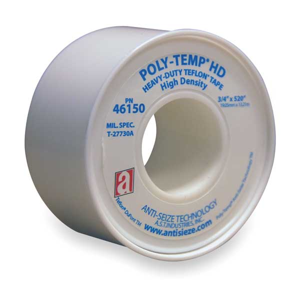 Thread Sealant Tape, 3/4 In. W, 520 In. L