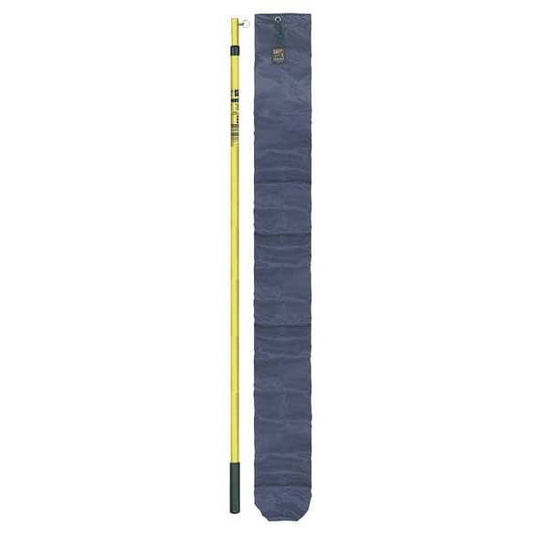 Rescue Pole, Fiberglass, Yellow