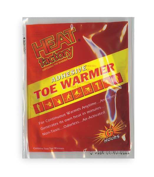 Toe Warmer, 2-3/4 In x 3-1/2 In, PR, PK2