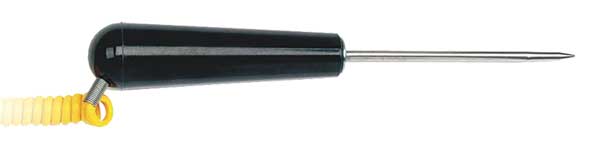 Penetration Temp Probe, -40 to 500 Deg F