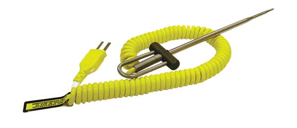 Penetration Temp Probe, -40 to 500 Deg F