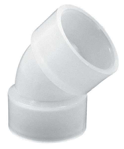 45 Degree Elbow, Polypropylene, 1