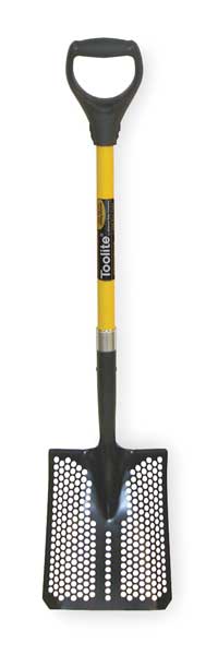 Mud/Sifting Square Shovel, 29 In. Handle