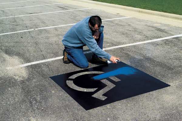 Parking Lot Legend, No Parking, Plastic