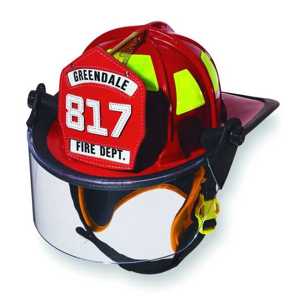 Fire Helmet, Red, Traditional