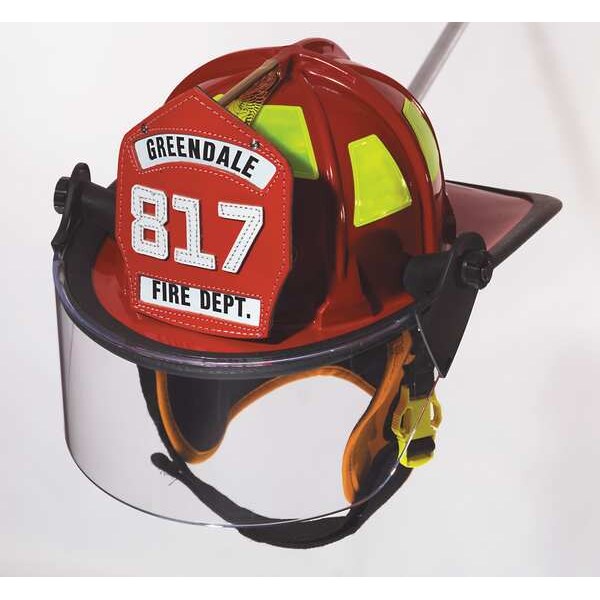 Fire Helmet, Red, Traditional