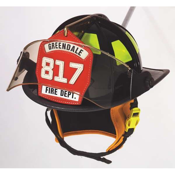 Fire Helmet, Red, Traditional