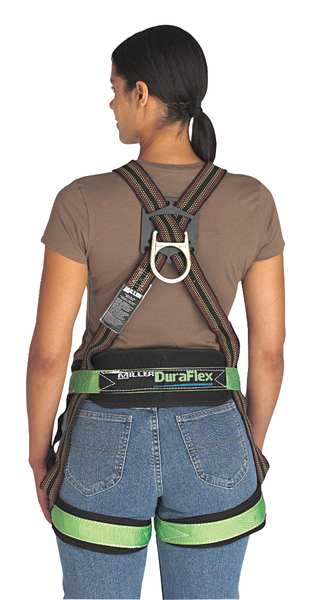 Full Body Harness, Vest Style, S/M, Polyester