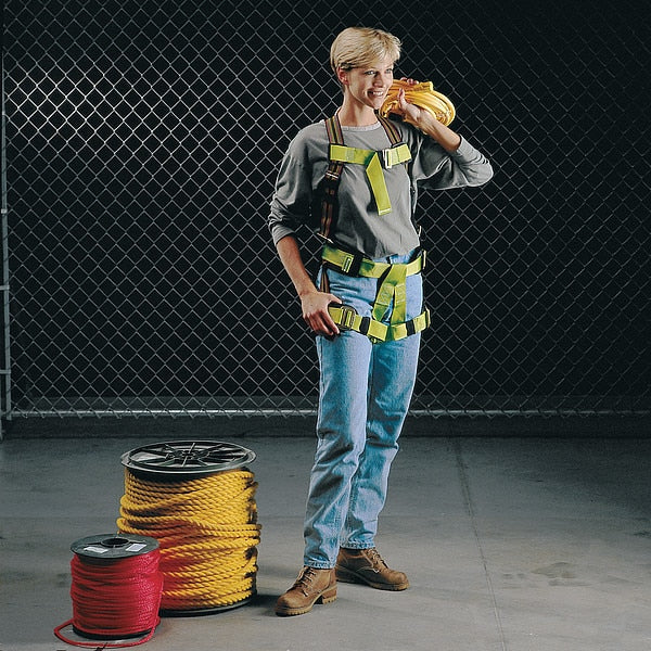 Full Body Harness, Vest Style, S/M, Polyester