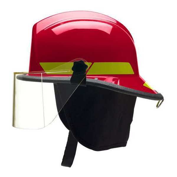 Fire Helmet, Red, Modern
