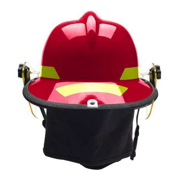 Fire Helmet, Red, Modern