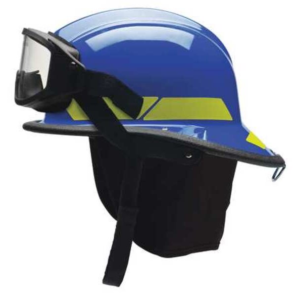 Fire Helmet, Blue, Modern