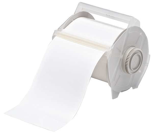 Tape, White, 100 ft. L, 4 In. W