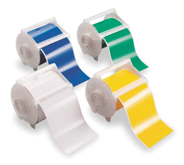 Tape, White, 100 ft. L, 1-1/8 In. W