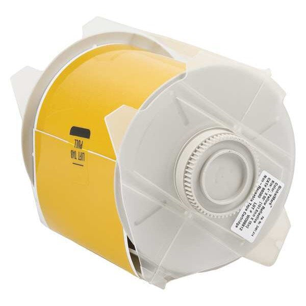 Tape, Yellow, 100 ft. L, 4 In. W