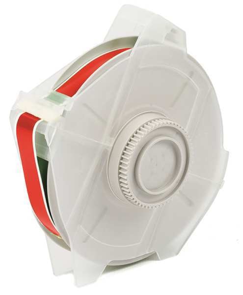 Tape, Red, 100 ft. L, 1/2 In. W