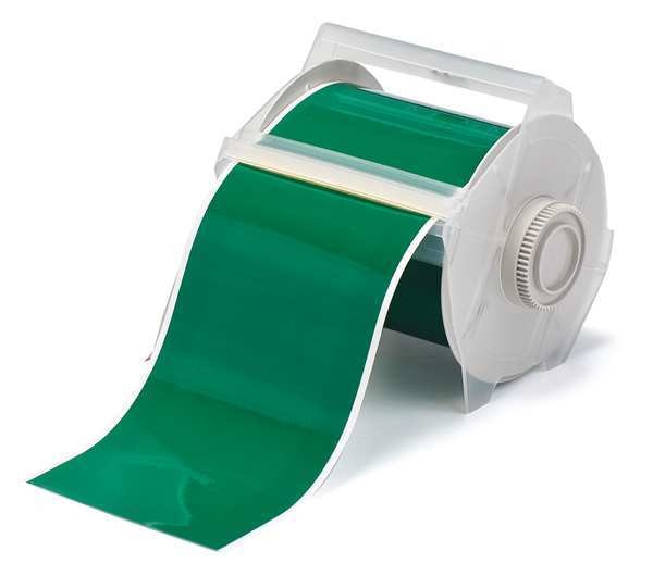 Tape, Green, 100 ft. L, 4 In. W