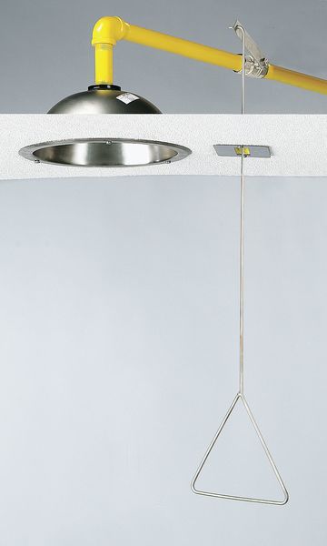Emergency Shower, Horizontal, Flush, 20 gpm